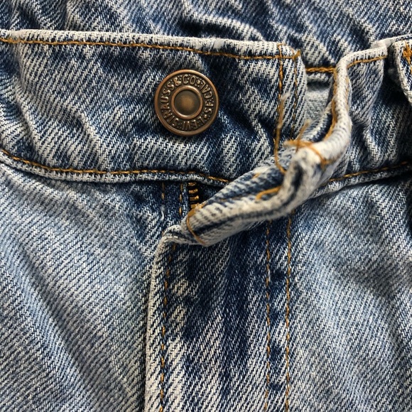 Levi's Light Blue Jean Shorts Orange Tag for Men - Picture 4 of 7